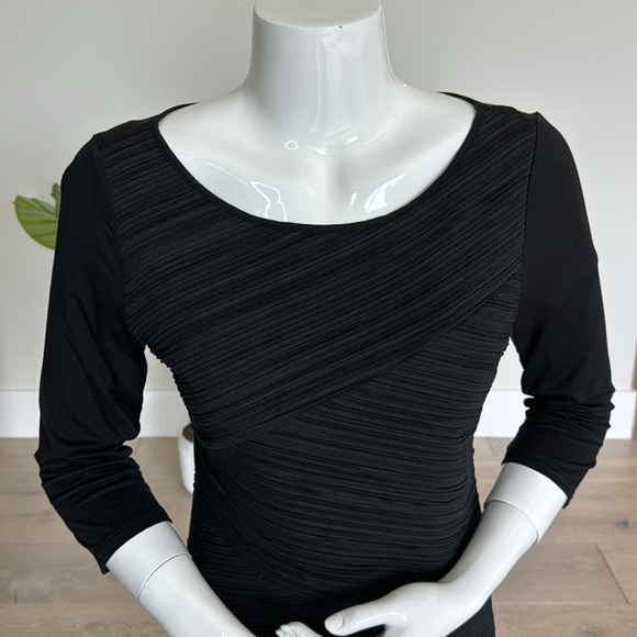 Ann Taylor ladies black top - Picture 2 of 7